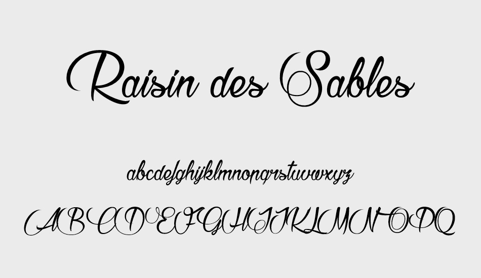 raisin-des-sables font