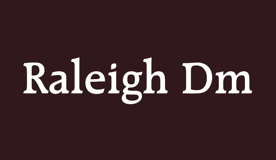 raleigh-dmbd-bt font big