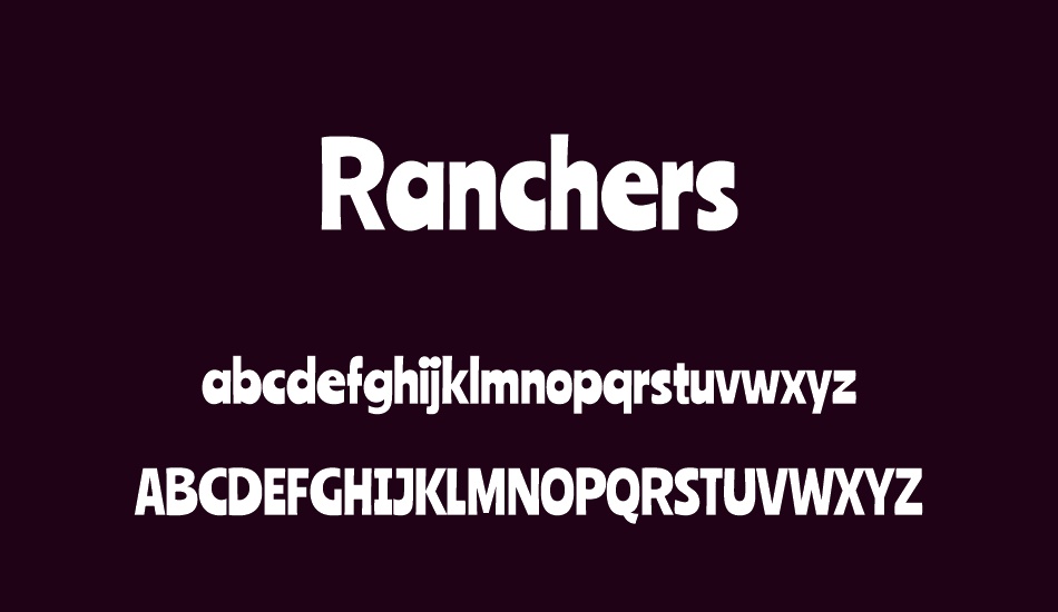 ranchers font