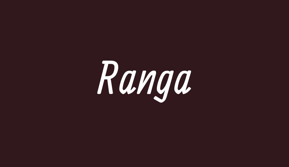 ranga font big