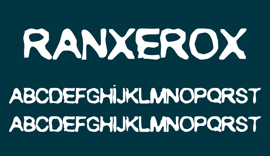 ranxerox font