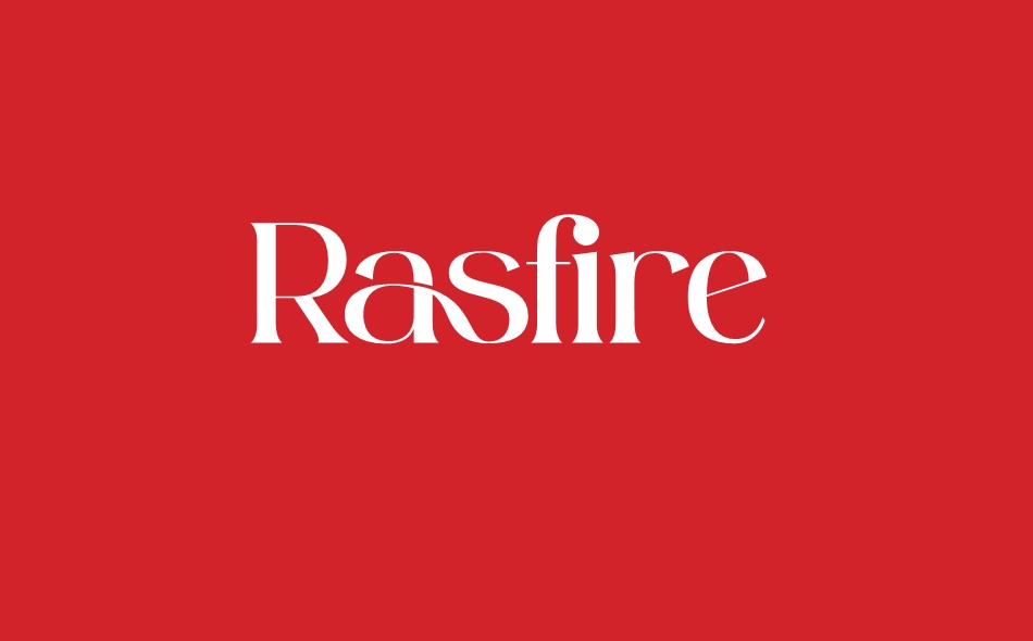 Rasfire font big