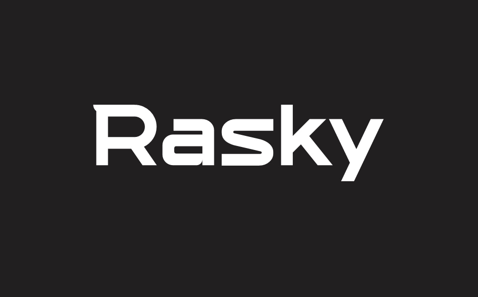 Rasky font big