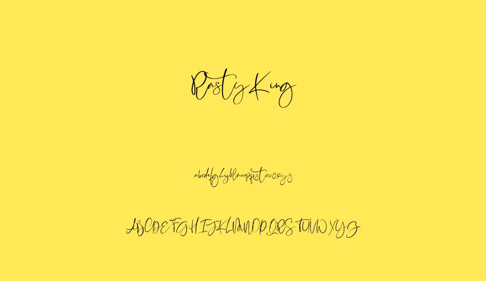 rastyking font