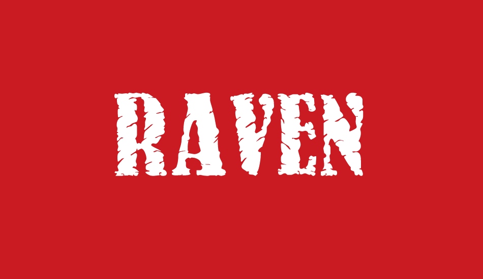 raven font big