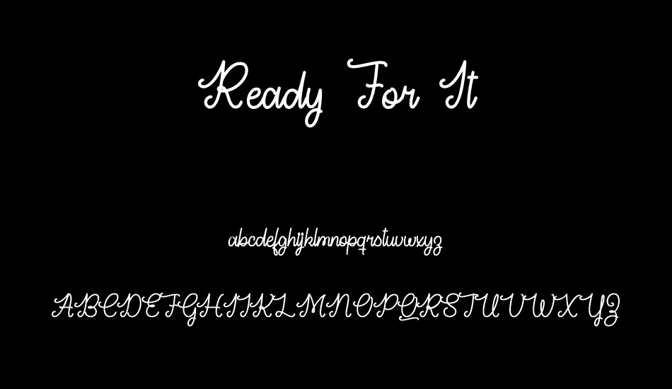 ready-for-ıt-demo font