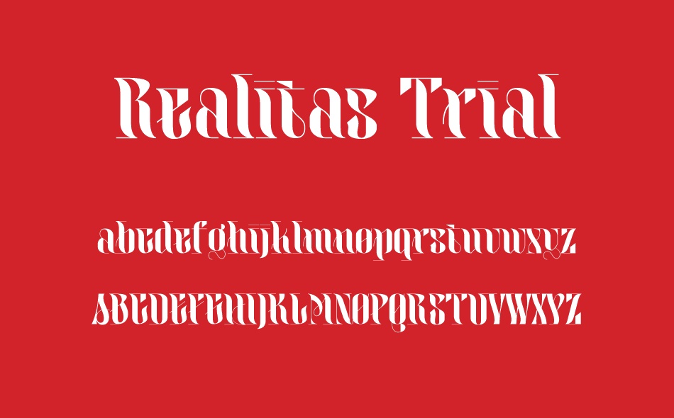 Realitas font