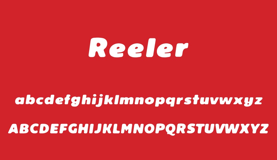 reeler-personal-use-only font