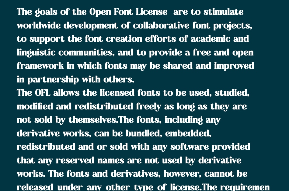 Refales Blighan font 1
