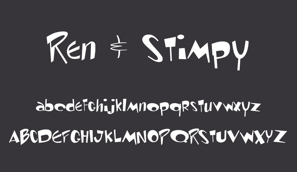 ren-&-stimpy font