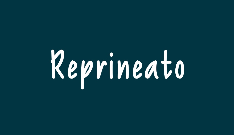 reprineato font big