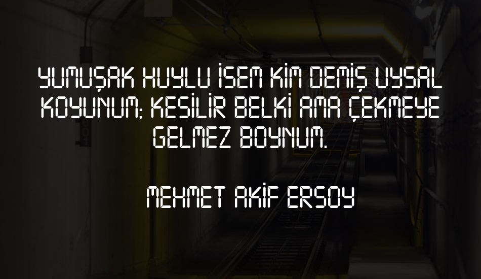 reqemli font text