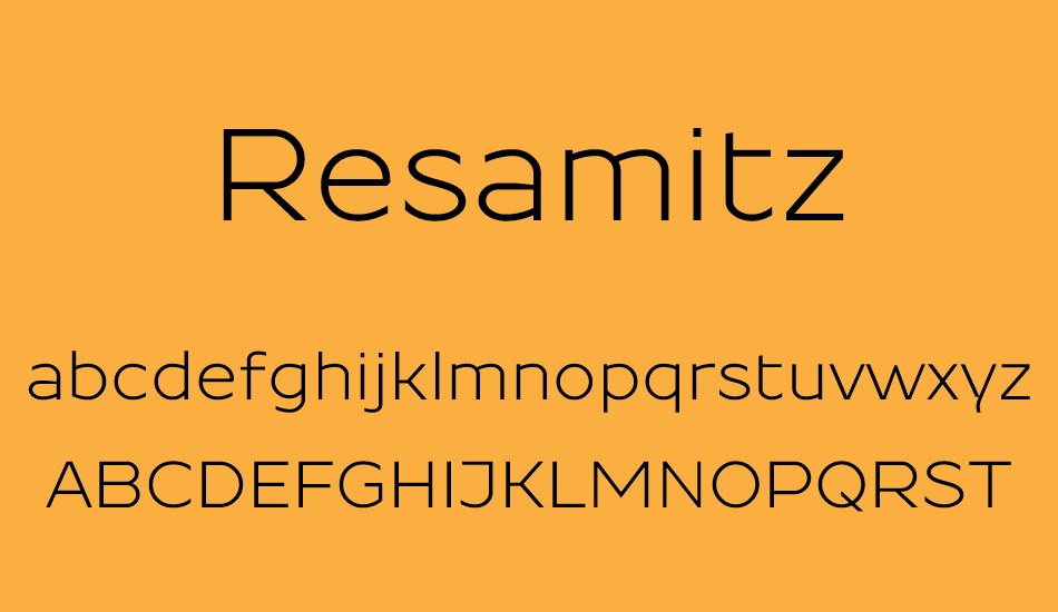 resamitz font