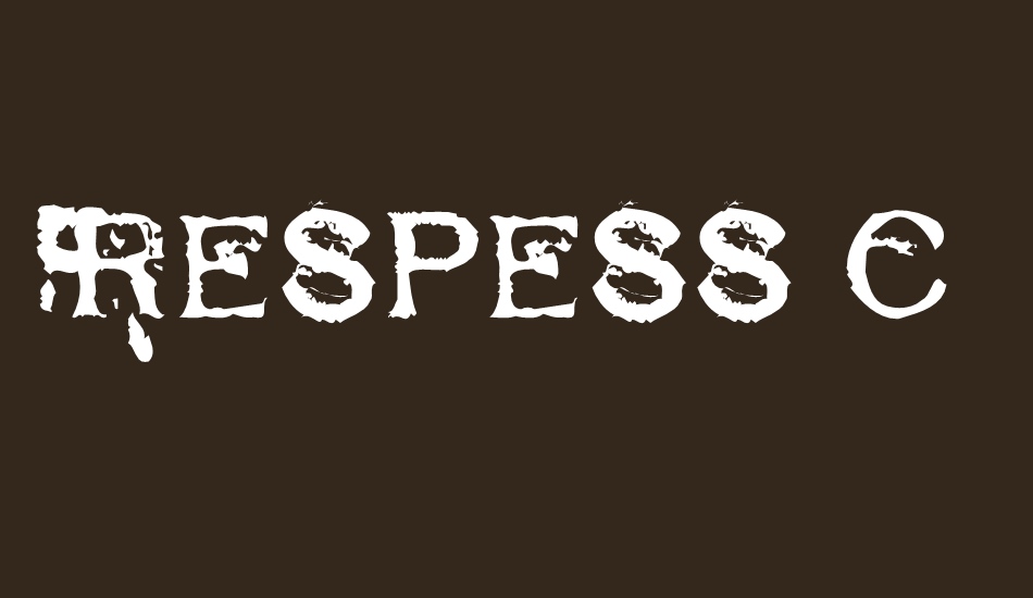 respess-capitals-excessive font big