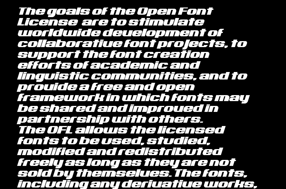 Rethinked font 1