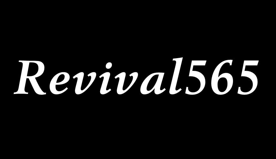 revival565-bt font big