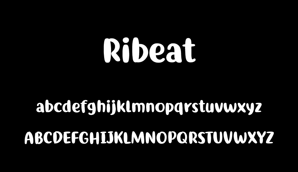 ribeat font