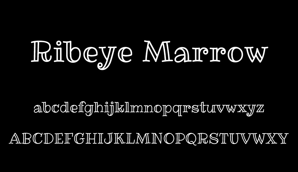 ribeye-marrow font
