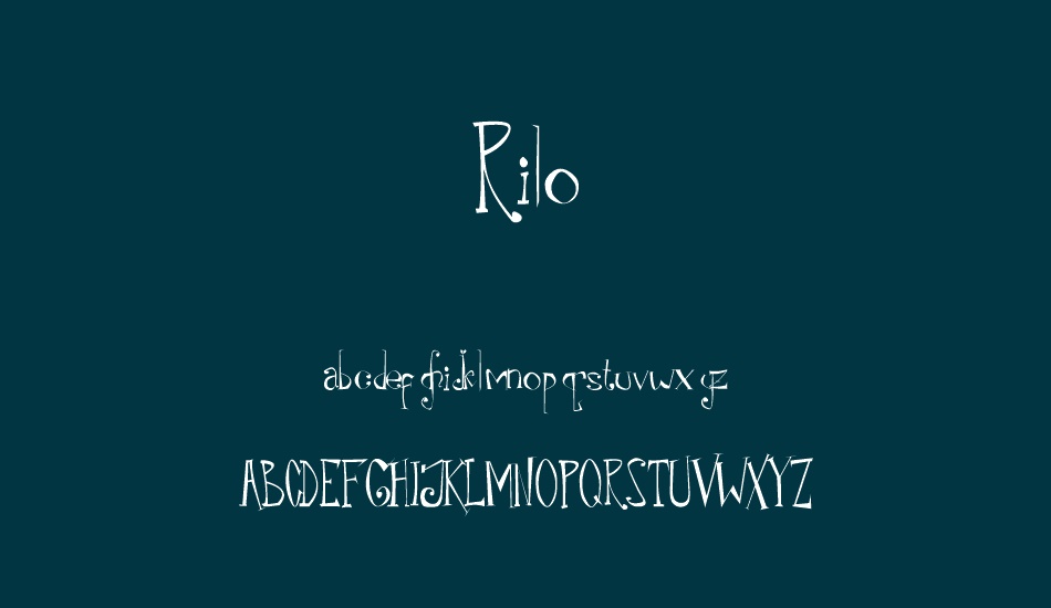 rilo font