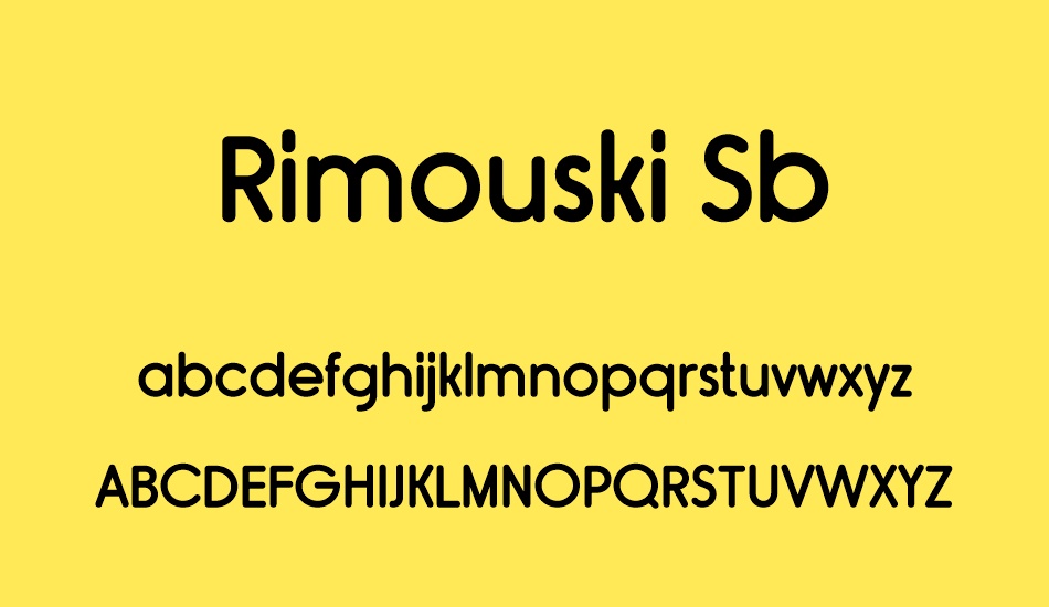 rimouski-sb font