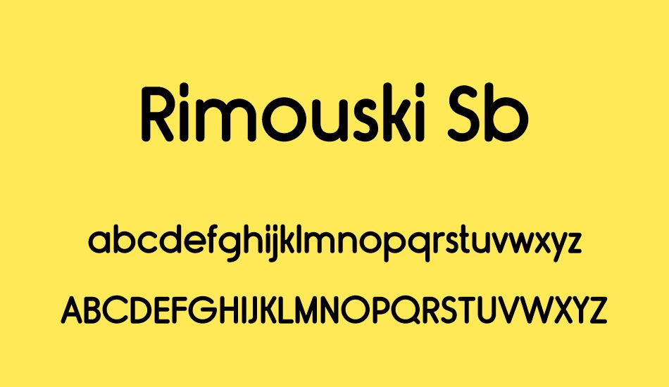 rimouski-sb font