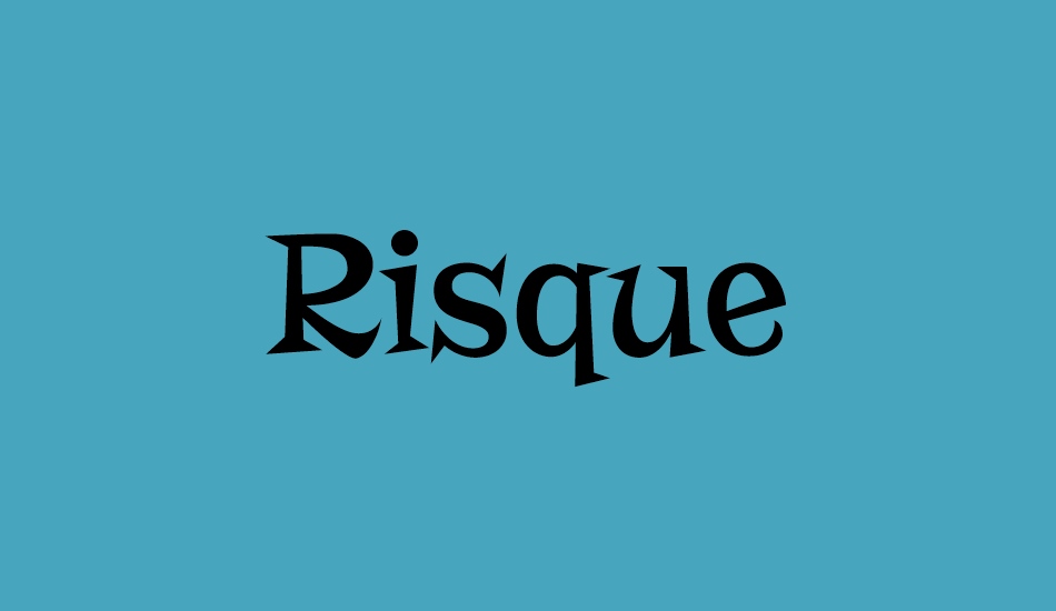 risque font big