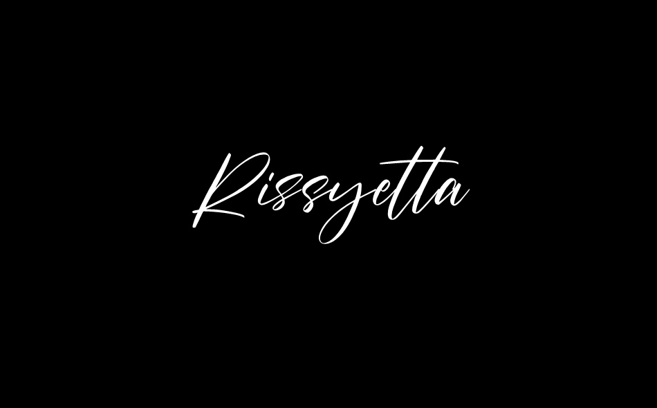 Rissyetta font big