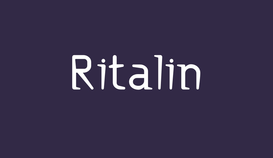 ritalin font big