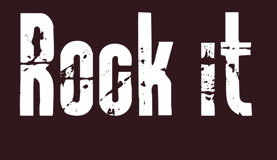 rock-it font big