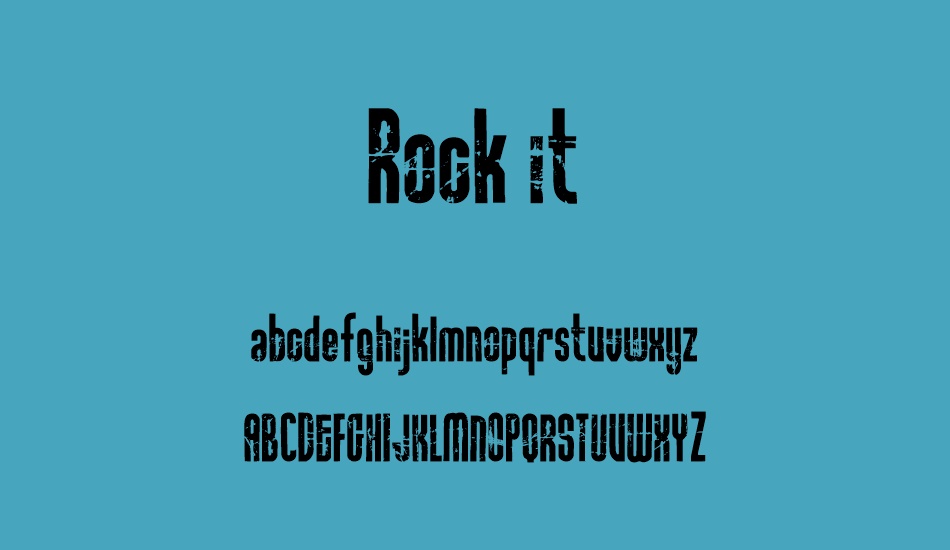 rock-it font