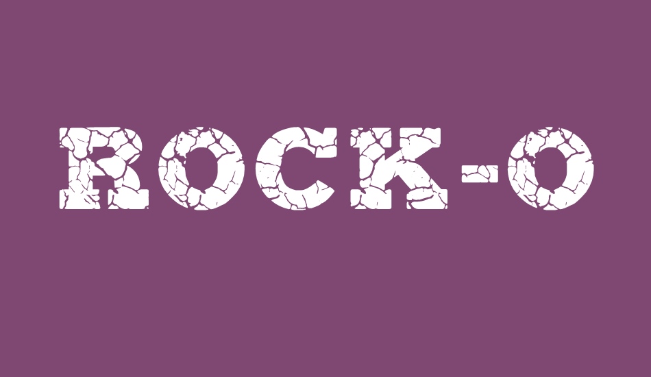 rock-on-demo font big