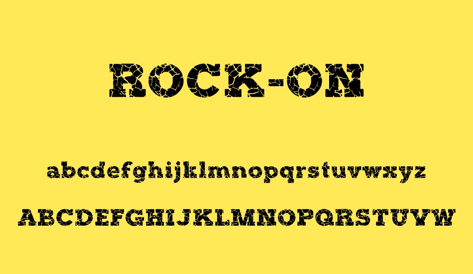rock-on-demo font