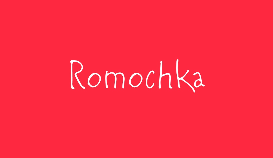 romochka font big