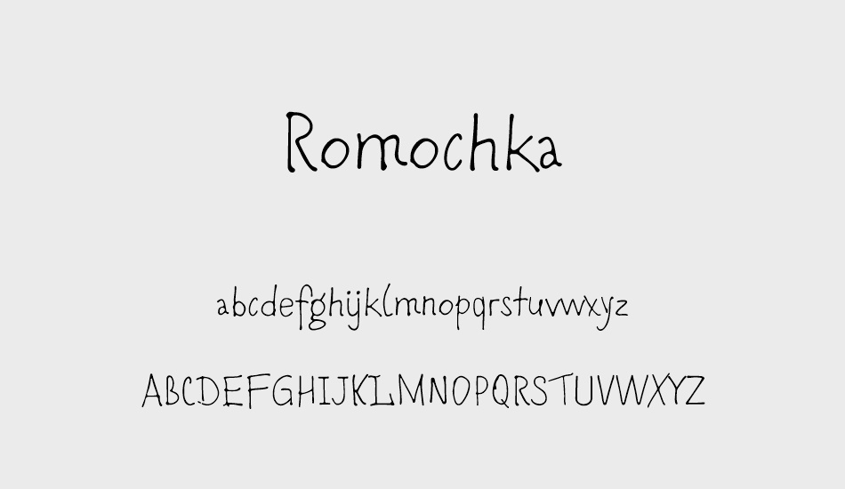 romochka font