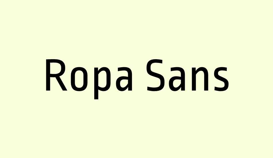 ropa-sans font big