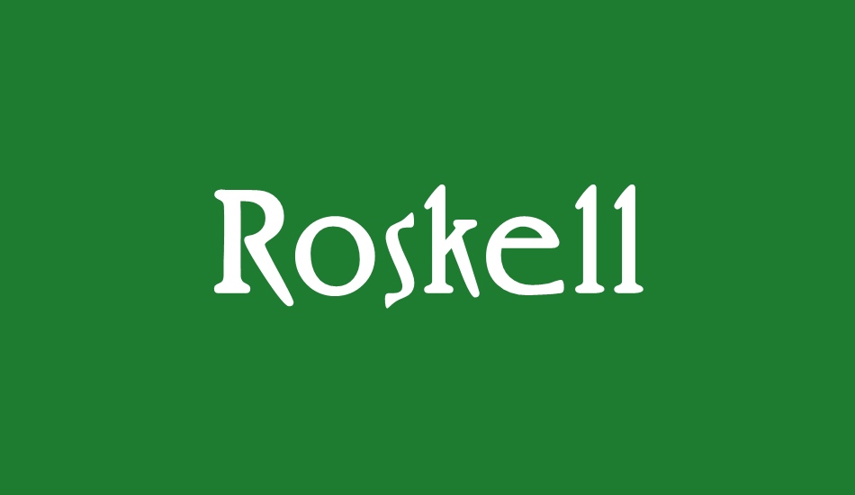 roskell font big