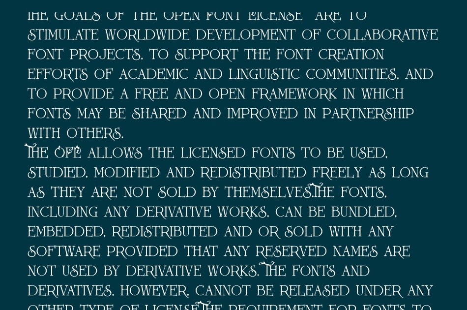 Rostley font 1