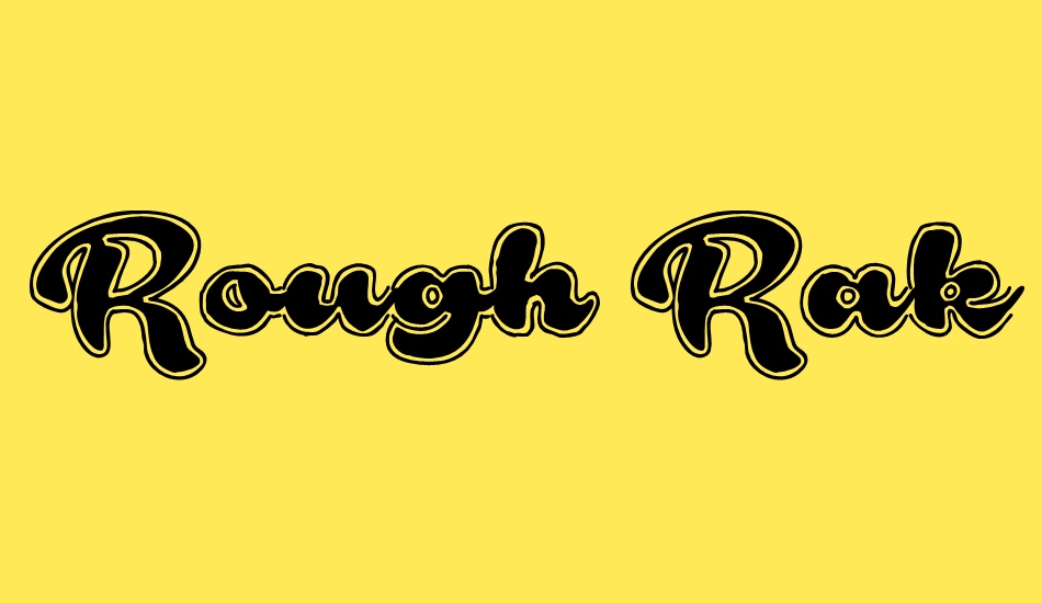 rough-rakoon-personal-use font big