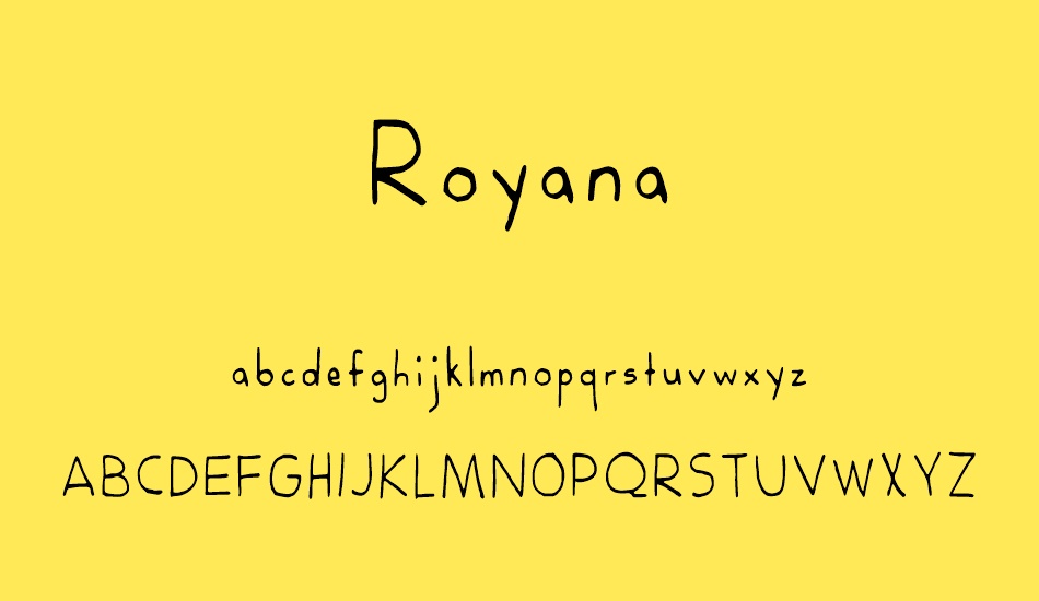 royana font