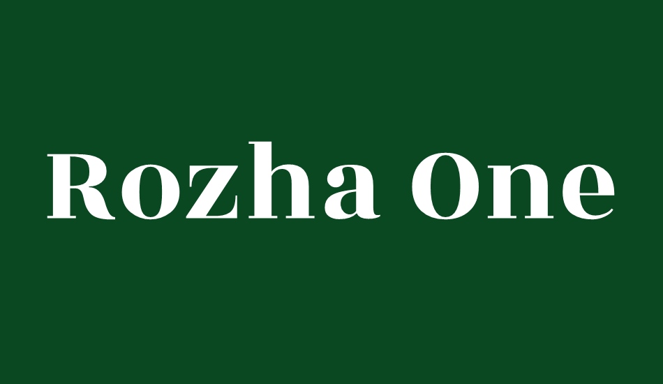 rozha-one font big