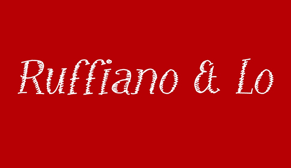 ruffiano-&-loseri font big