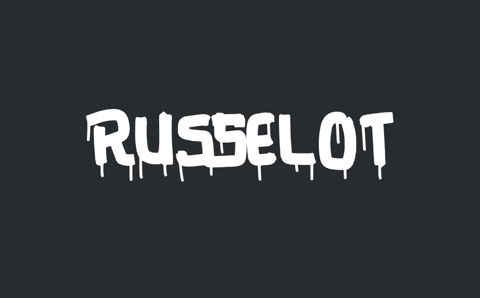 Russelot font big