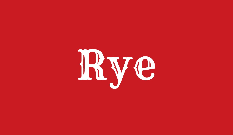 rye font big