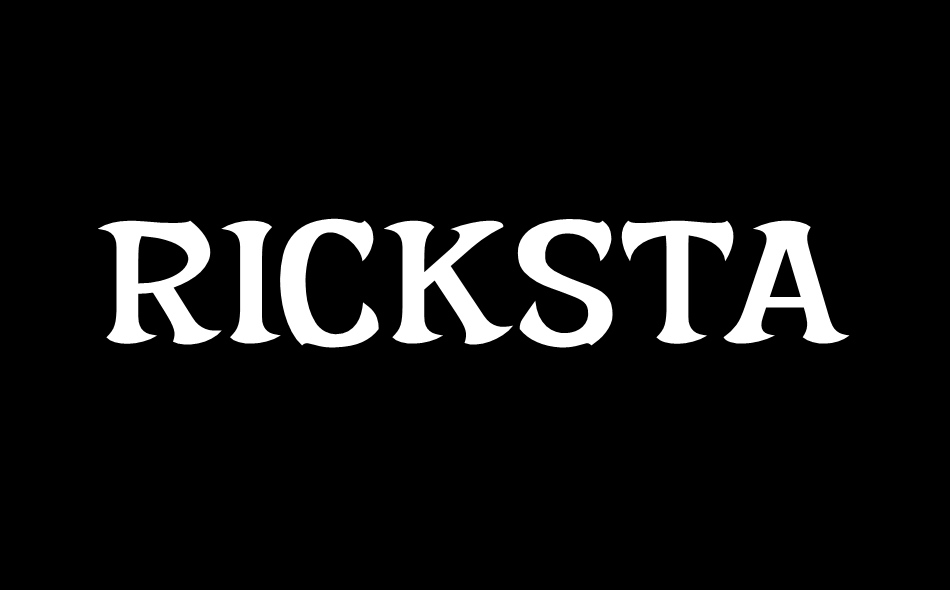 RICKSTA Trial font big