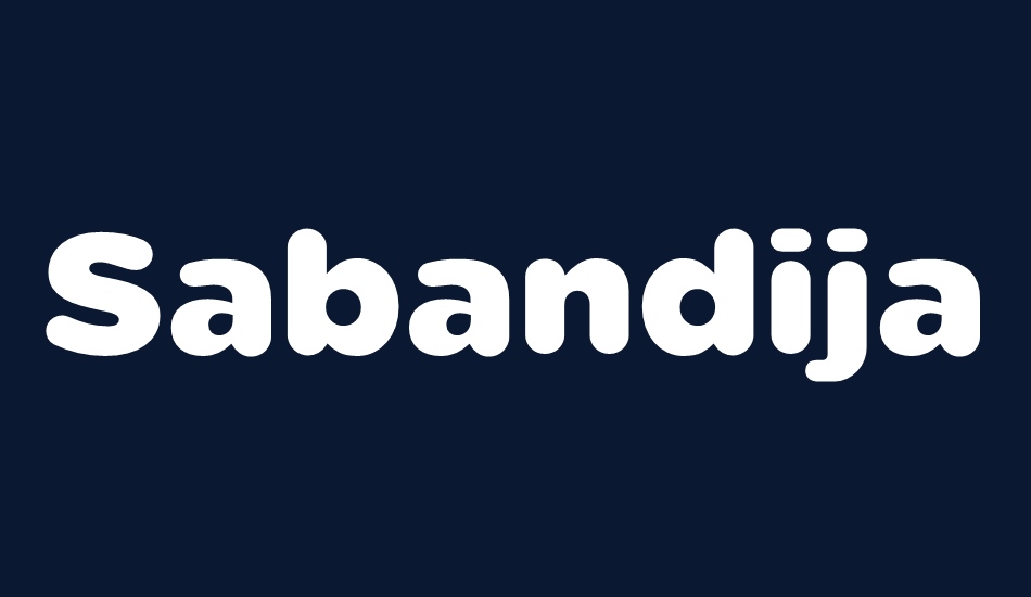 sabandija-ffp font big