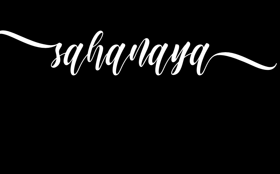 Sahanaya font big