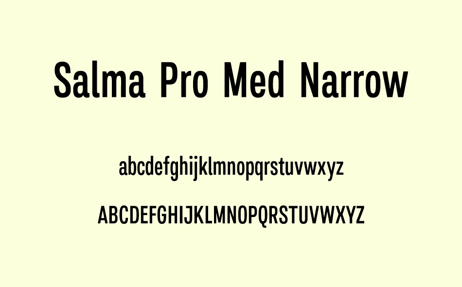 Salma Pro font