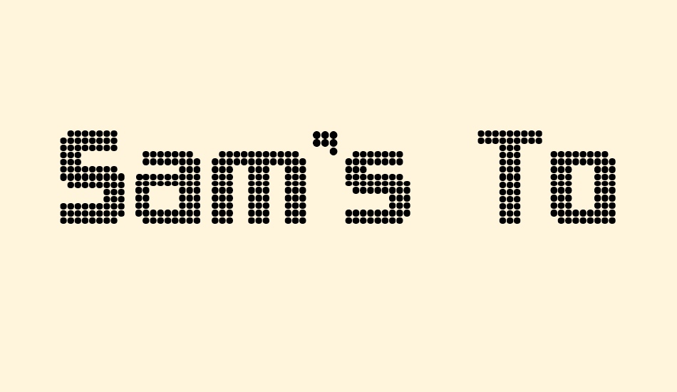 sams-town font big