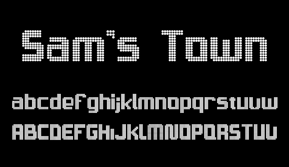 sams-town font