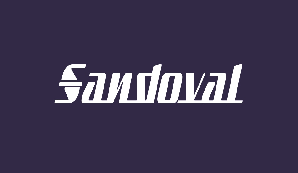 sandoval font big